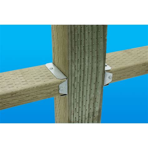 metal fence hanger 2x4 steel brackets nw288-gv|2x4 fence bracket replacement kit.